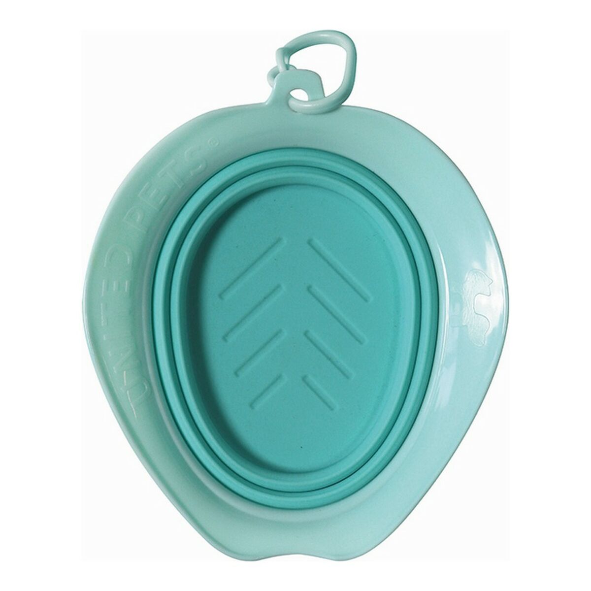 Water Dispenser Bowl Leaf Aquamarine