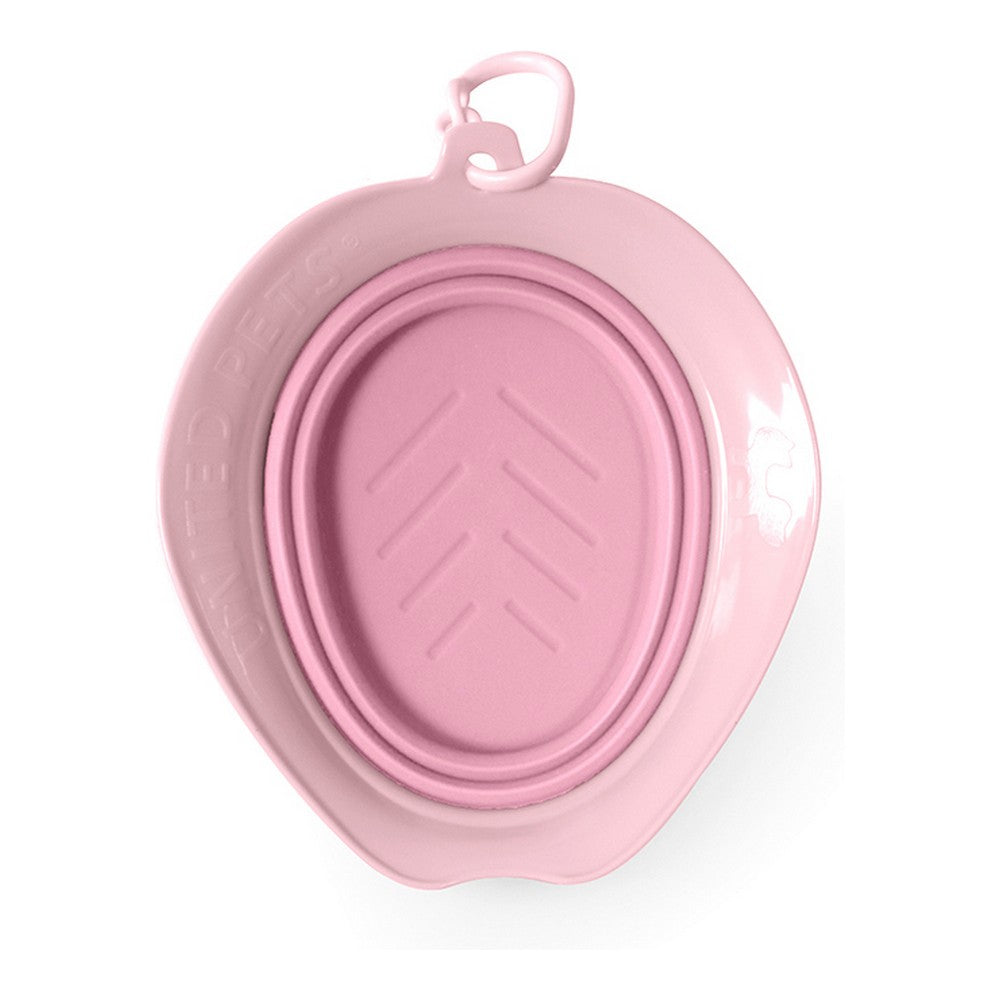 Water Dispenser Bowl Leaf Pink