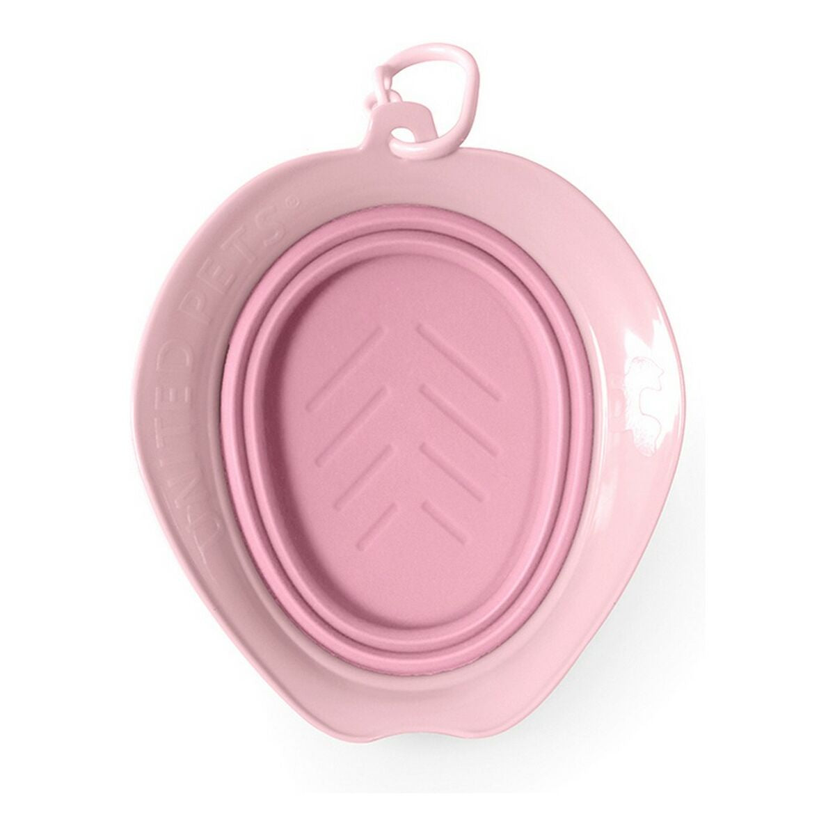 Water Dispenser Bowl Leaf Pink