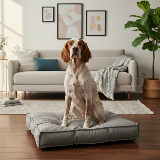 Pet Bed Pillow Type in Grey