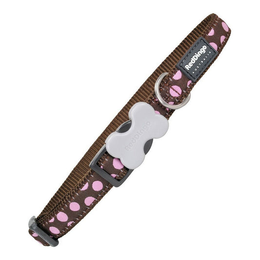 Dog collar Dot Spots Bone Clip